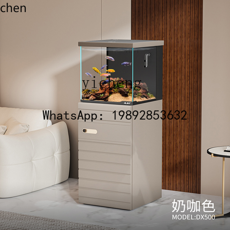Marine Aquarium Home - حوض سمك زجاجي فائق الوضوح لغرفة