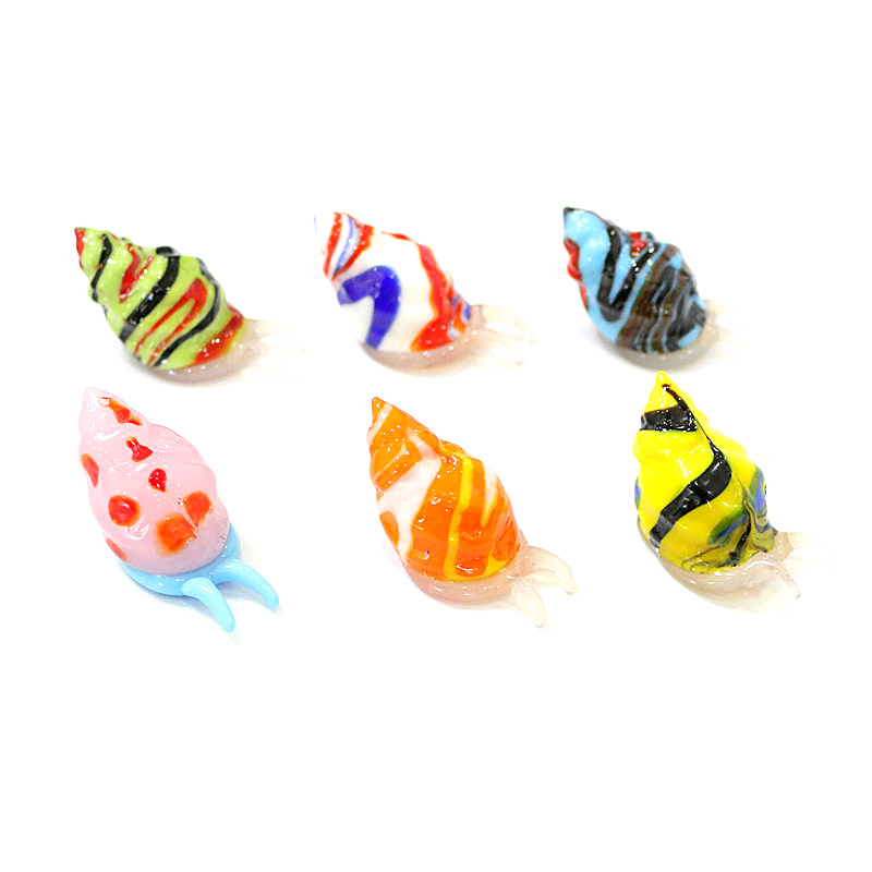 Marine Aquarium Home - تمثال حيوان بحري زجاجي لطيف مورانو