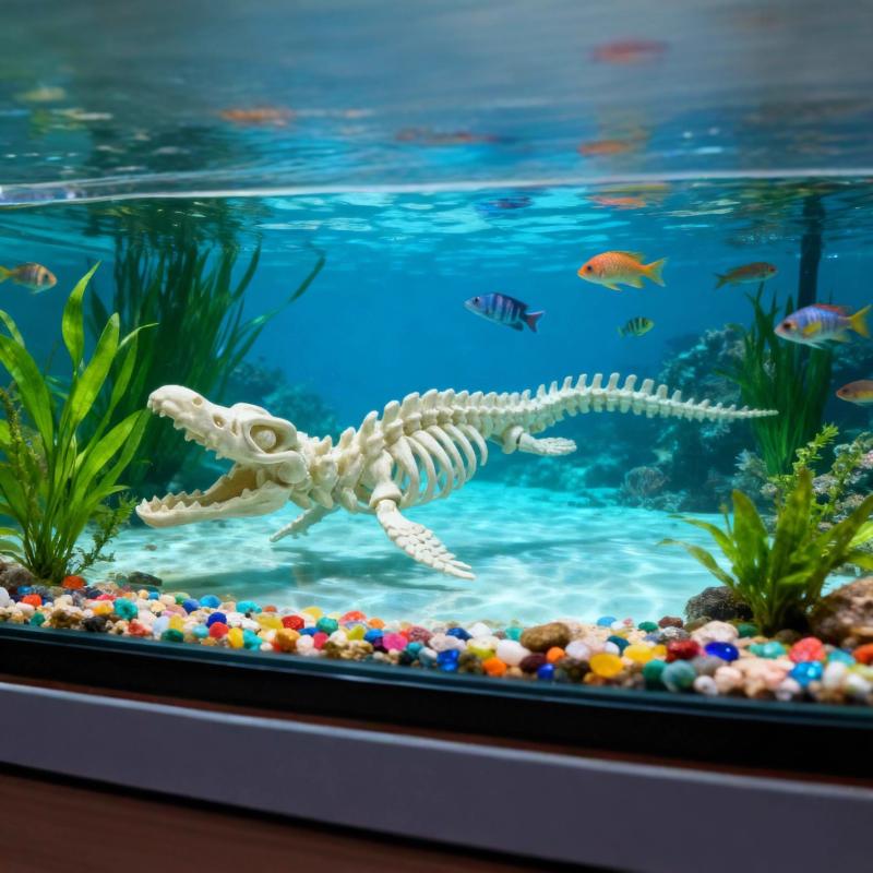 Marine Aquarium Home - نموذج هيكل ديناصور جديد لتزيين أحواض