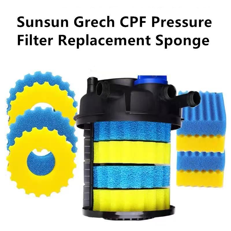 Aquarium Blue Marine Reef 60 - فلتر ضغط سانسان جريتش CPF بديل