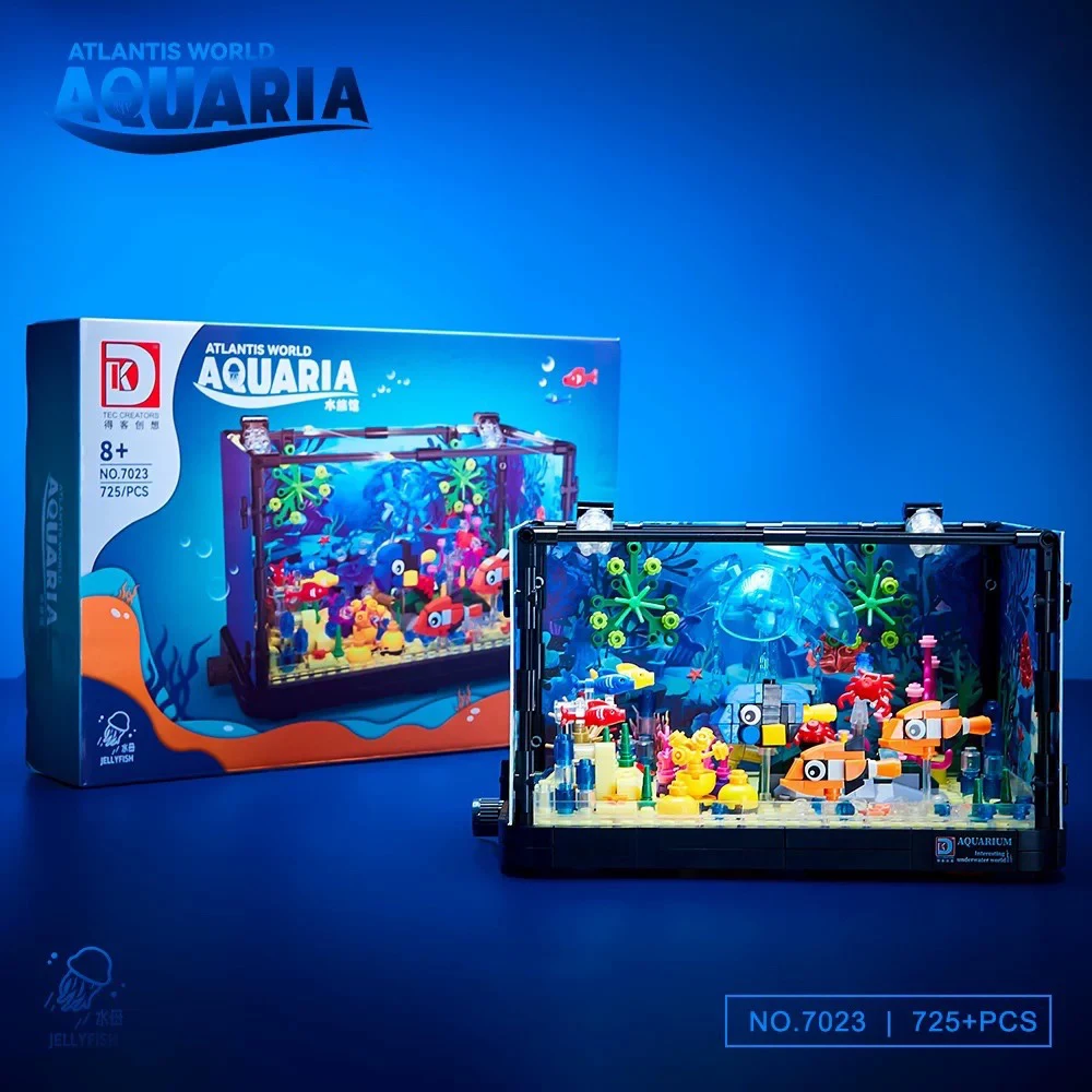 Marine Aquarium Cube - أفكار سلسلة حوض السمك الحيوانات البحرية