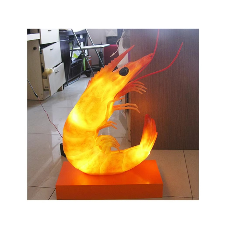 تمثال جمبري لامع من الألياف ال - مراجعة Marine Aquarium Home وسعره