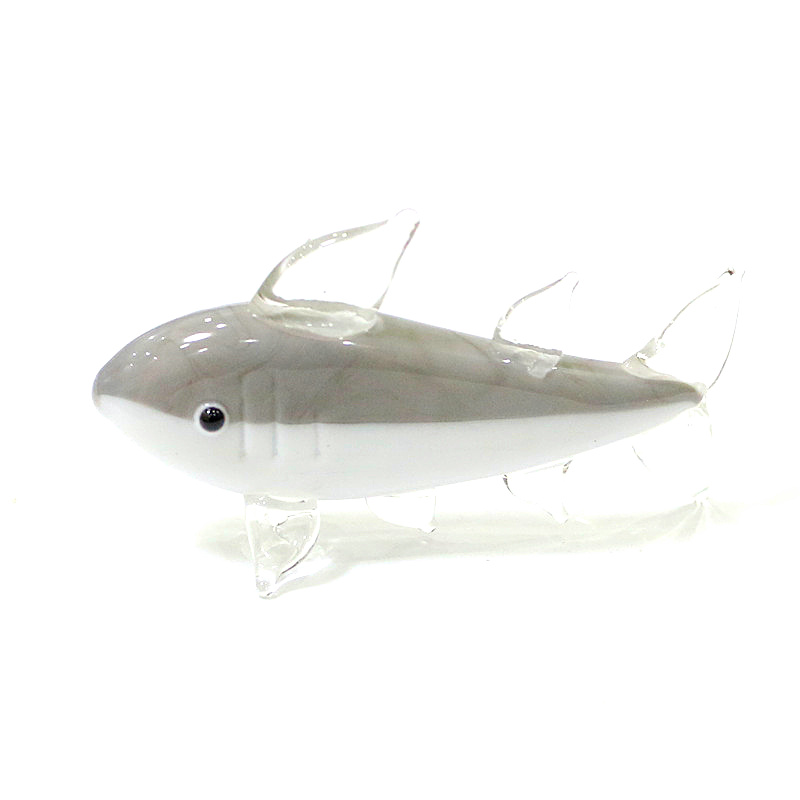 تمثال سمكة القرش من زجاج موران - مراجعة Marine Aquarium Home وسعره