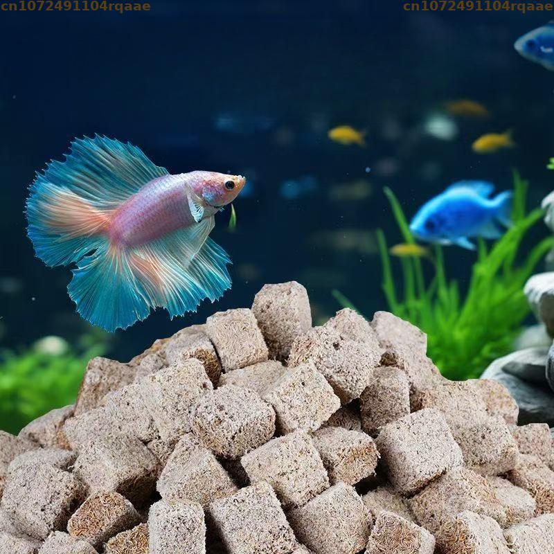 مكعبات ديدان الدم المجففة بالت - مراجعة Marine Aquarium Cube وسعره