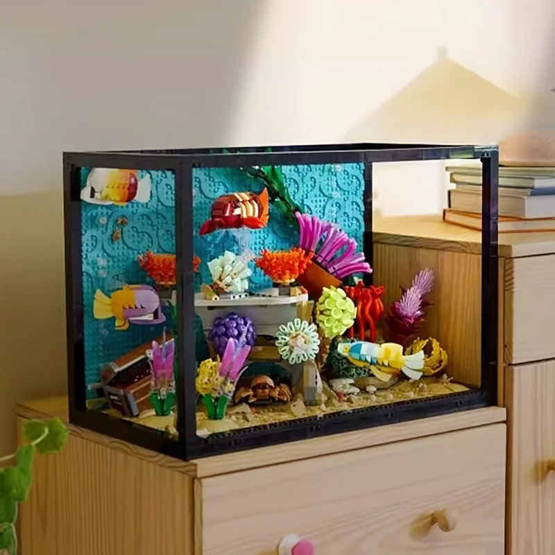 مجموعة صعبة من الحيوانات البحر - مراجعة Marine Aquarium Cube وسعره